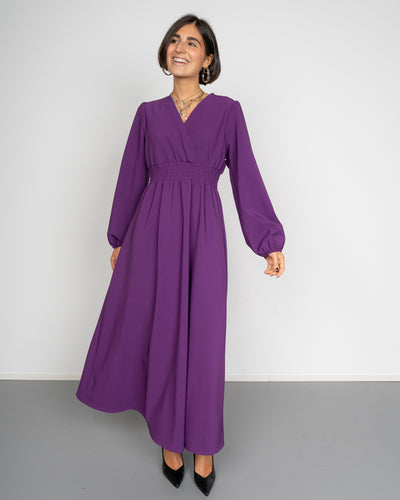 VESTITO DAFNE VIOLA