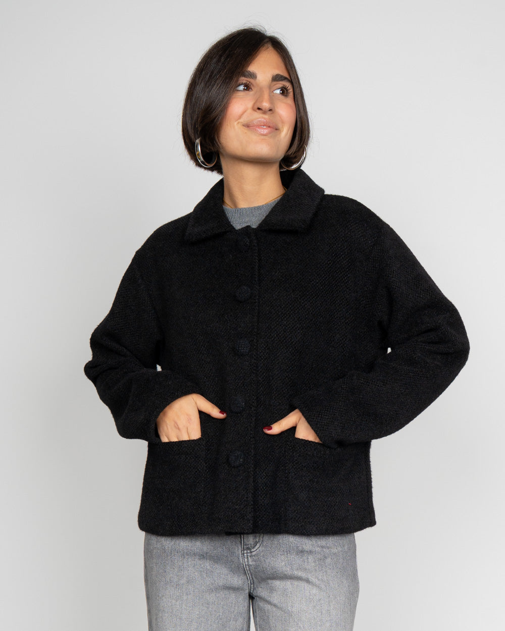 CAPPOTTO SOLE NERO