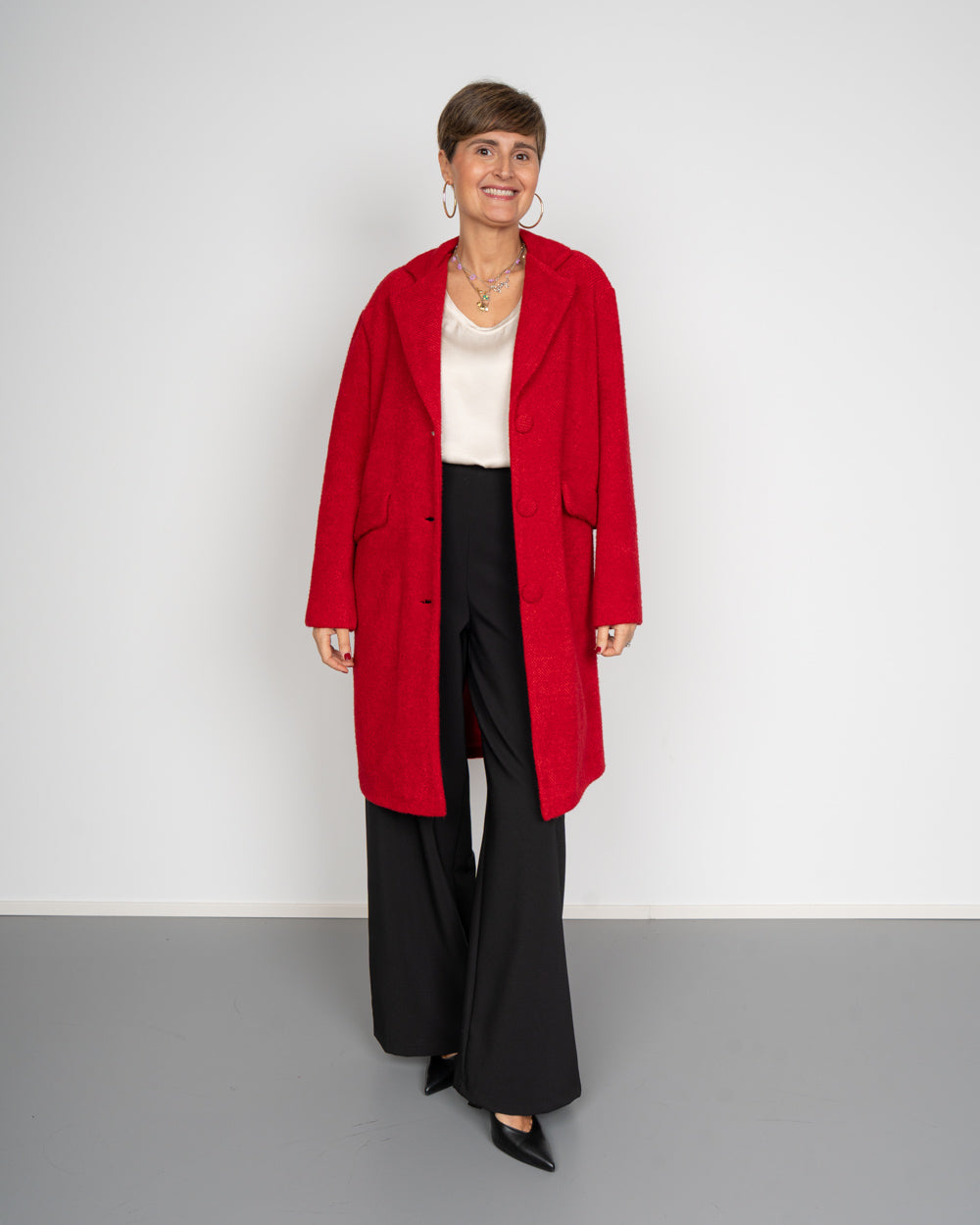 CAPPOTTO SONIA ROSSO