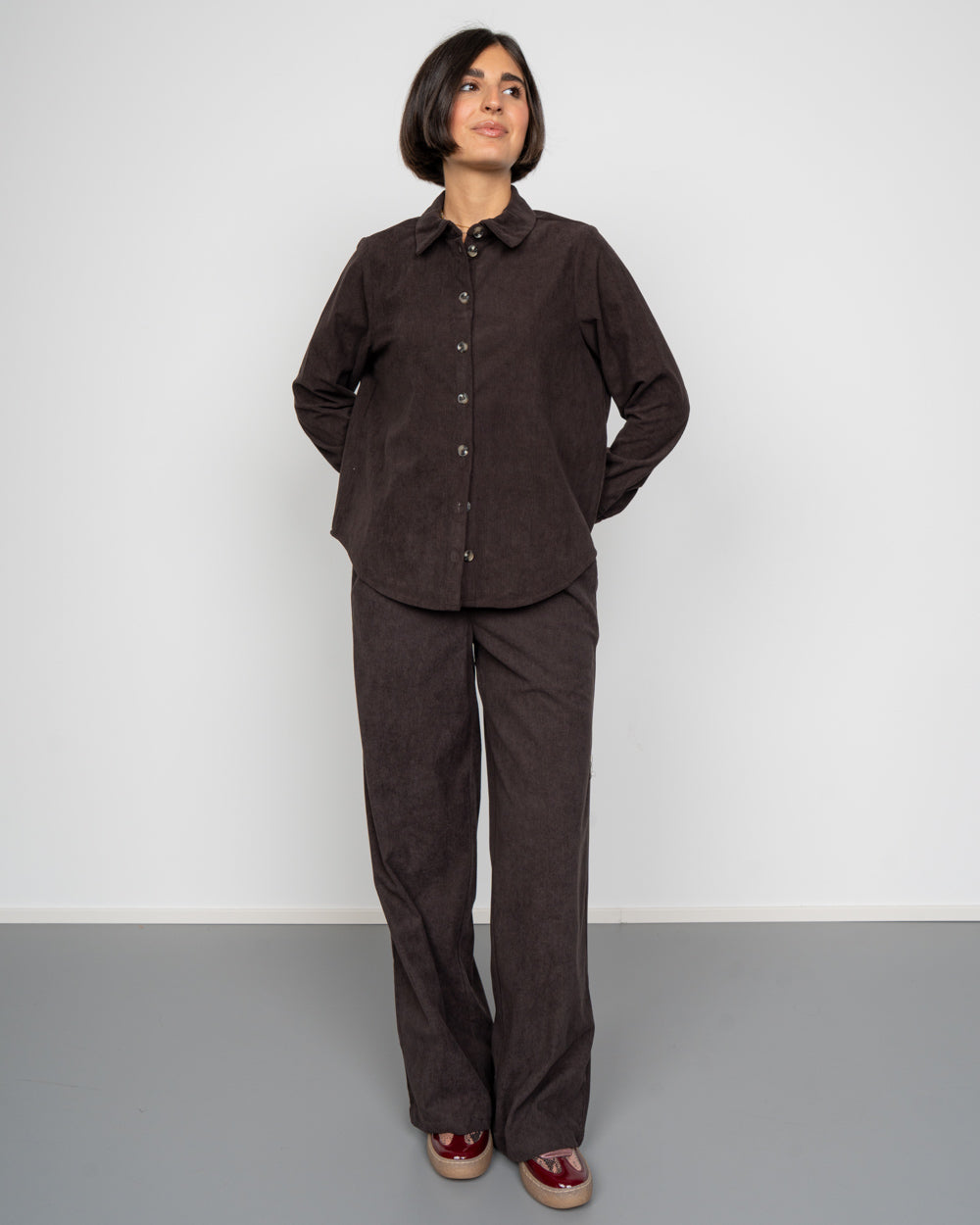 PANTALONE ELLY CIOCCOLATO