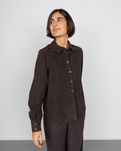 CAMICIA ELLY CIOCCOLATO