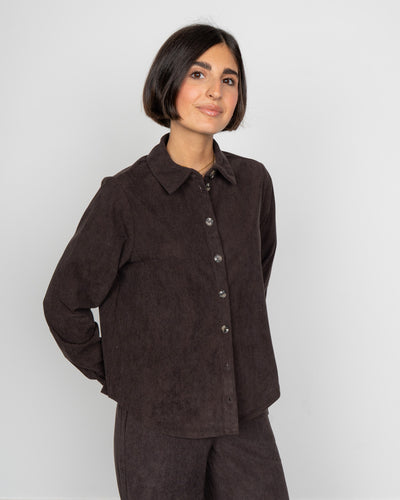 CAMICIA ELLY CIOCCOLATO