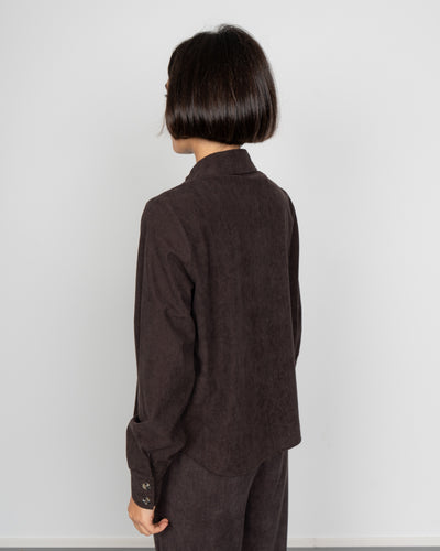 CAMICIA ELLY CIOCCOLATO