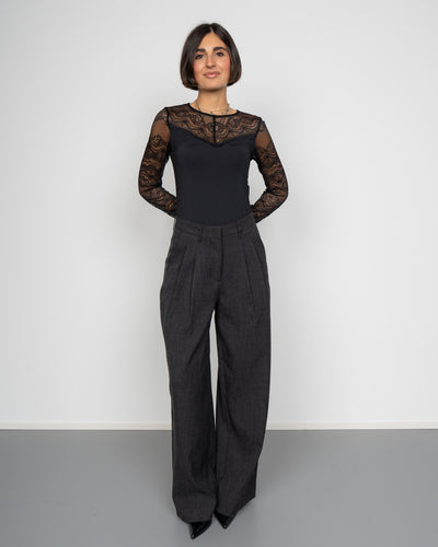 PANTALONE BESTIE GRIGIO SCURO