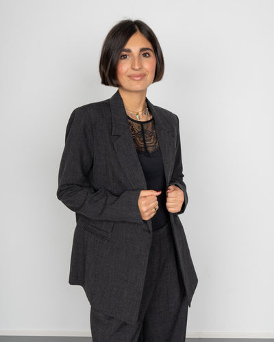 GIACCA BESTIE GRIGIO SCURO