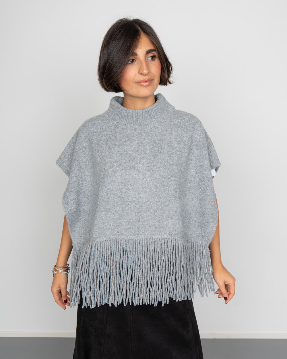 PONCHO JULLE GRIGIO