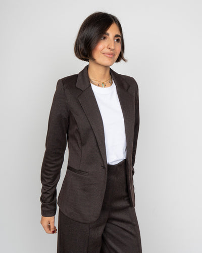 GIACCA KATE NERO/MARRONE