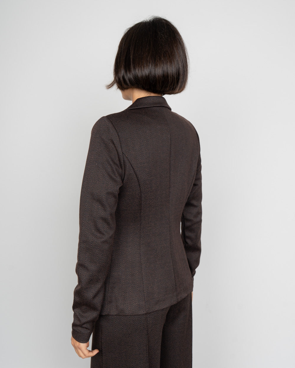 GIACCA KATE NERO/MARRONE