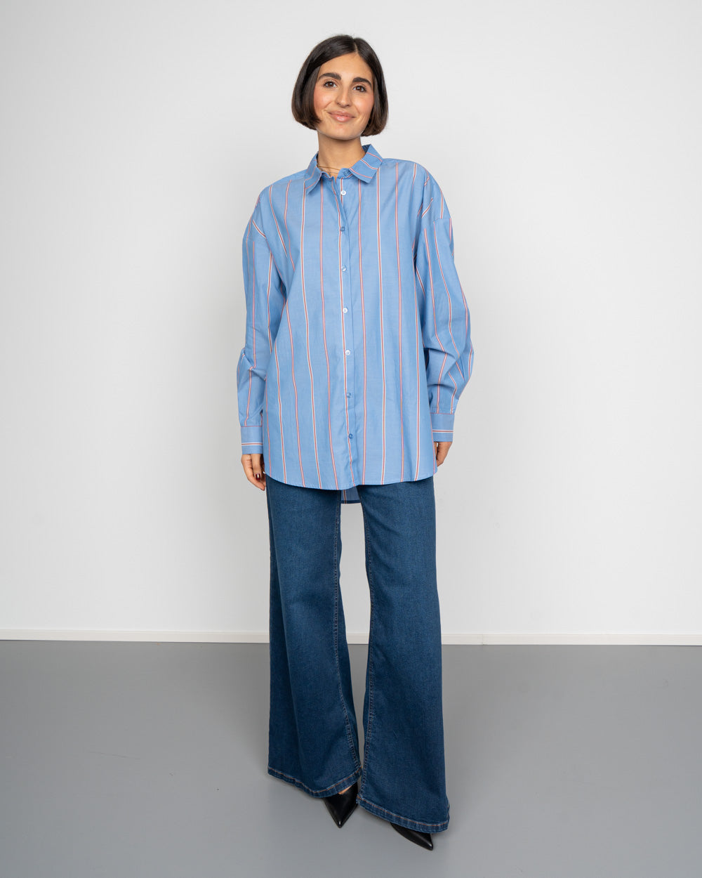 CAMICIA SADIA CELESTE