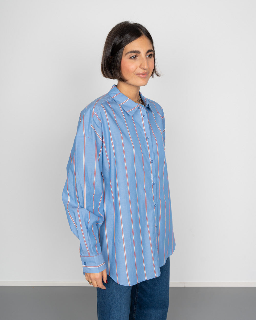 CAMICIA SADIA CELESTE