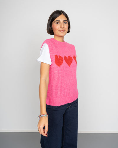 GILET JOVE ROSA