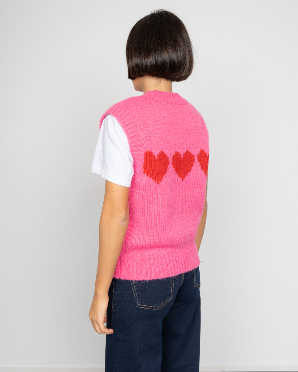 GILET JOVE ROSA
