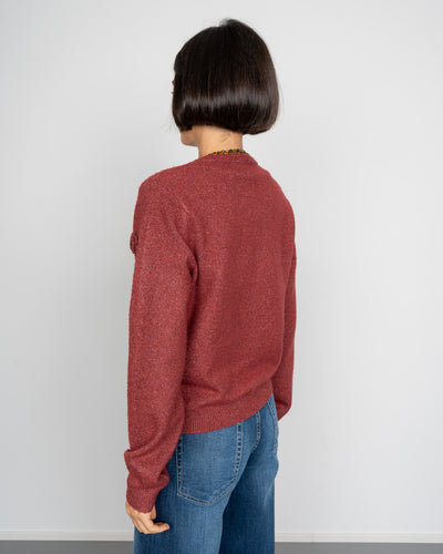 MAGLIONE ROSE BORDEAUX