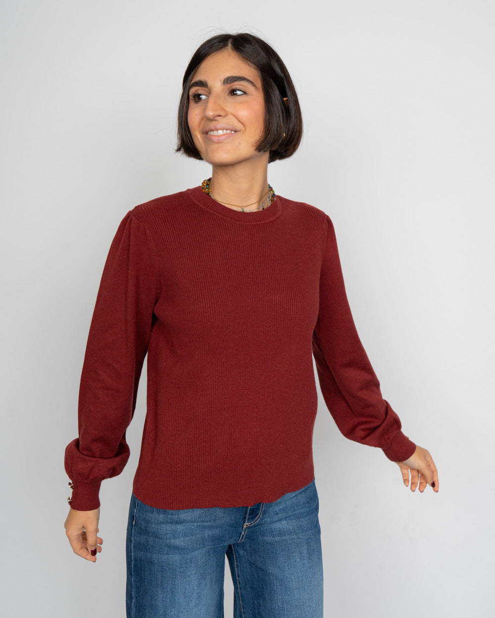 MAGLIONE HOLLYKARIS BORDEAUX