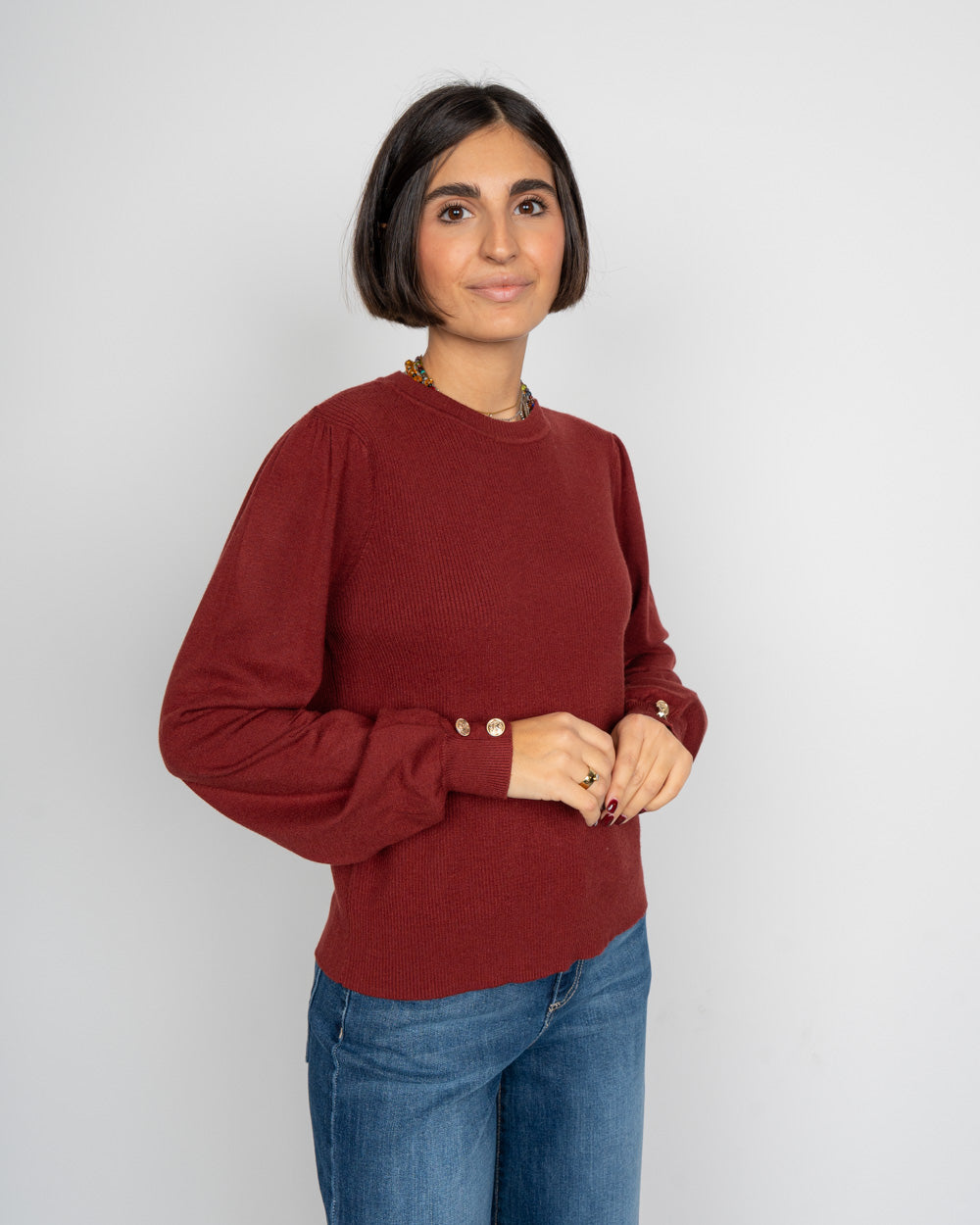 MAGLIONE HOLLYKARIS BORDEAUX