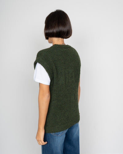 CARDIGAN BALABLUE VERDE MILITARE