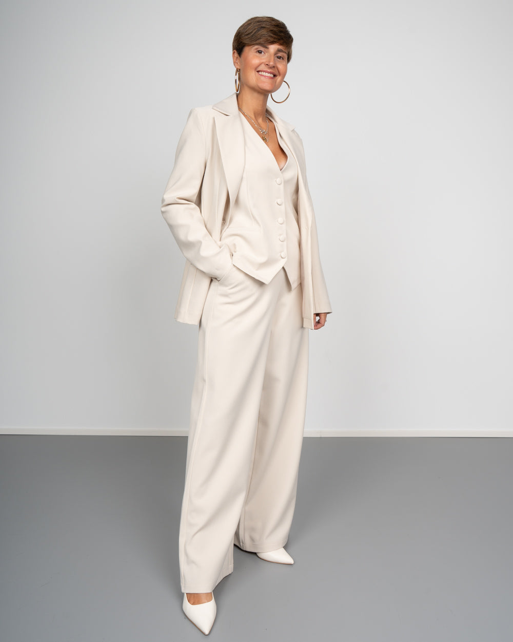 TAILLEUR BOX PALAZZO PANNA