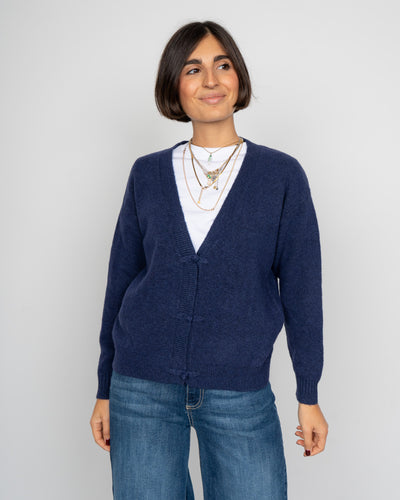 CARDIGAN DASILA BLU