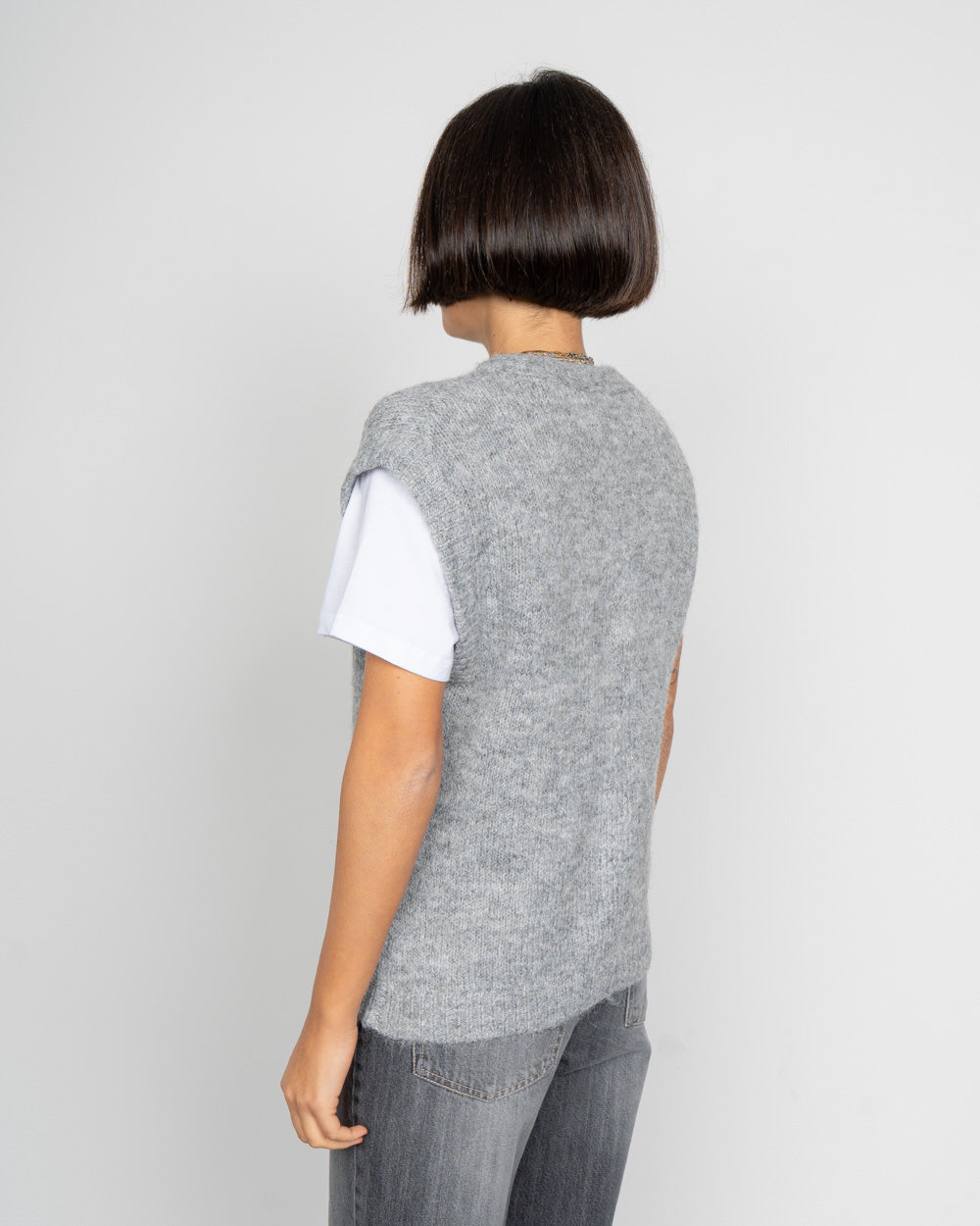 CARDIGAN BALABLUE GRIGIO CHIARO