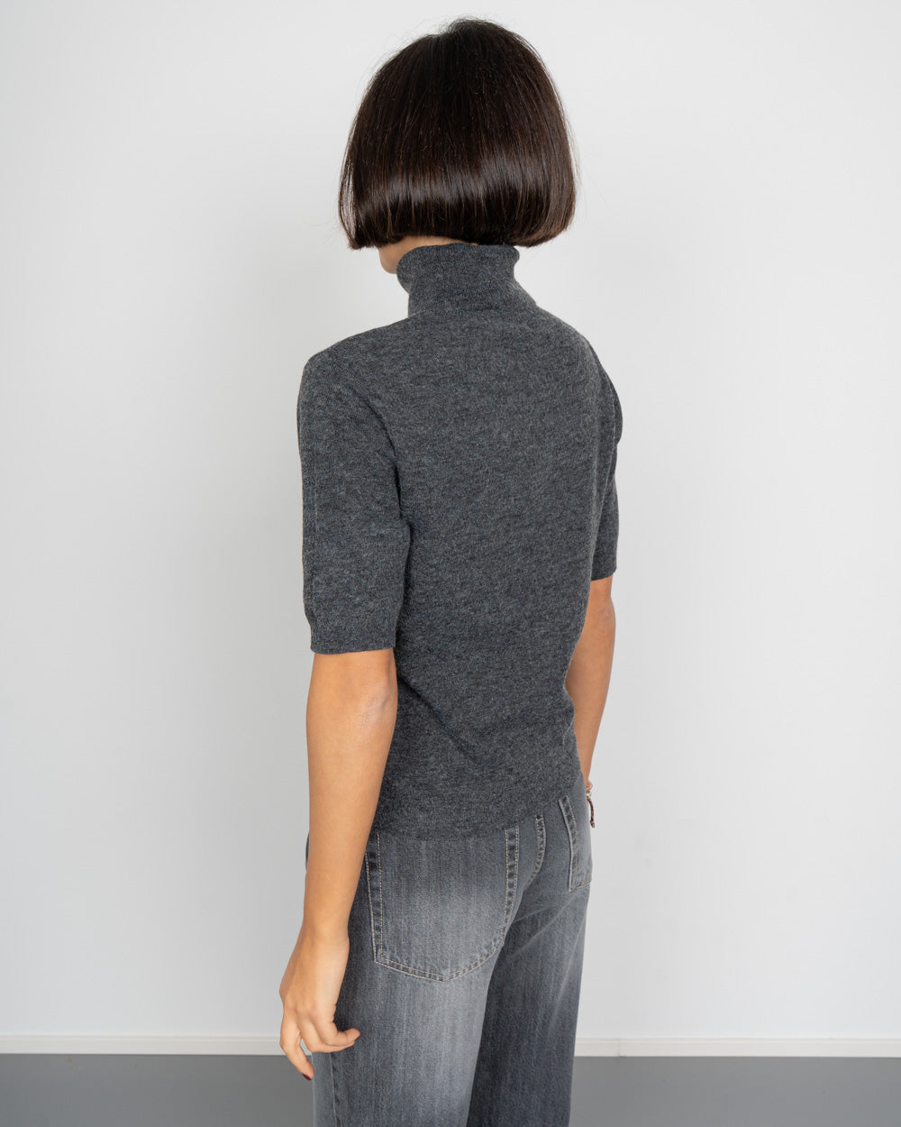 MAGLIONE MARINA GRIGIO SCURO