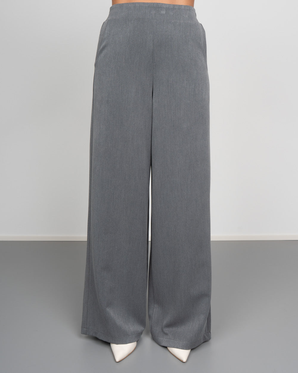 TAILLEUR BOX PALAZZO GRIGIO