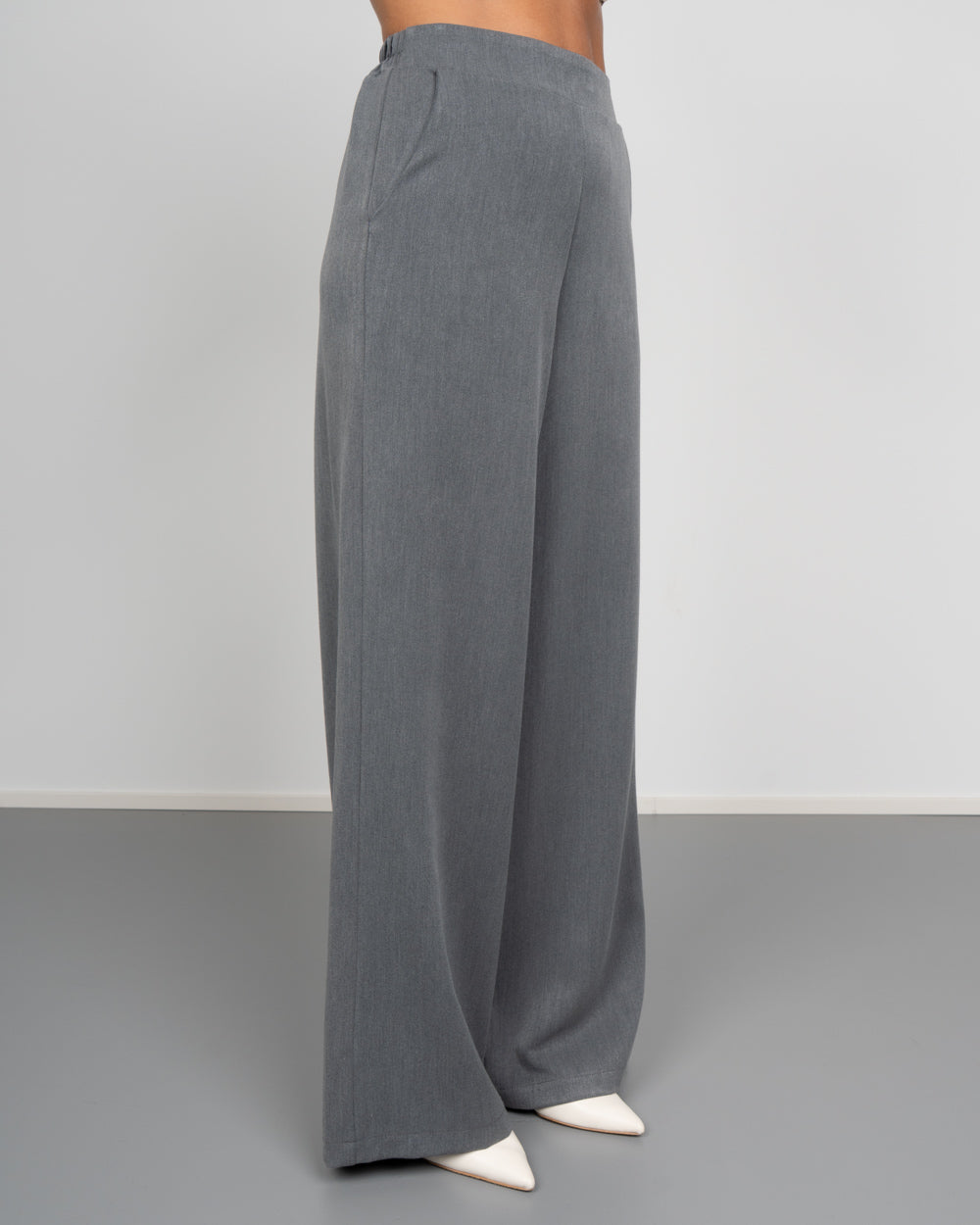 TAILLEUR BOX PALAZZO GRIGIO