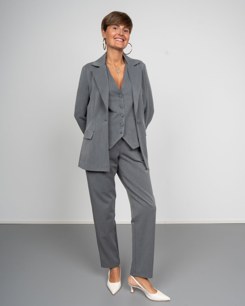 PANTALONE MARY GRIGIO