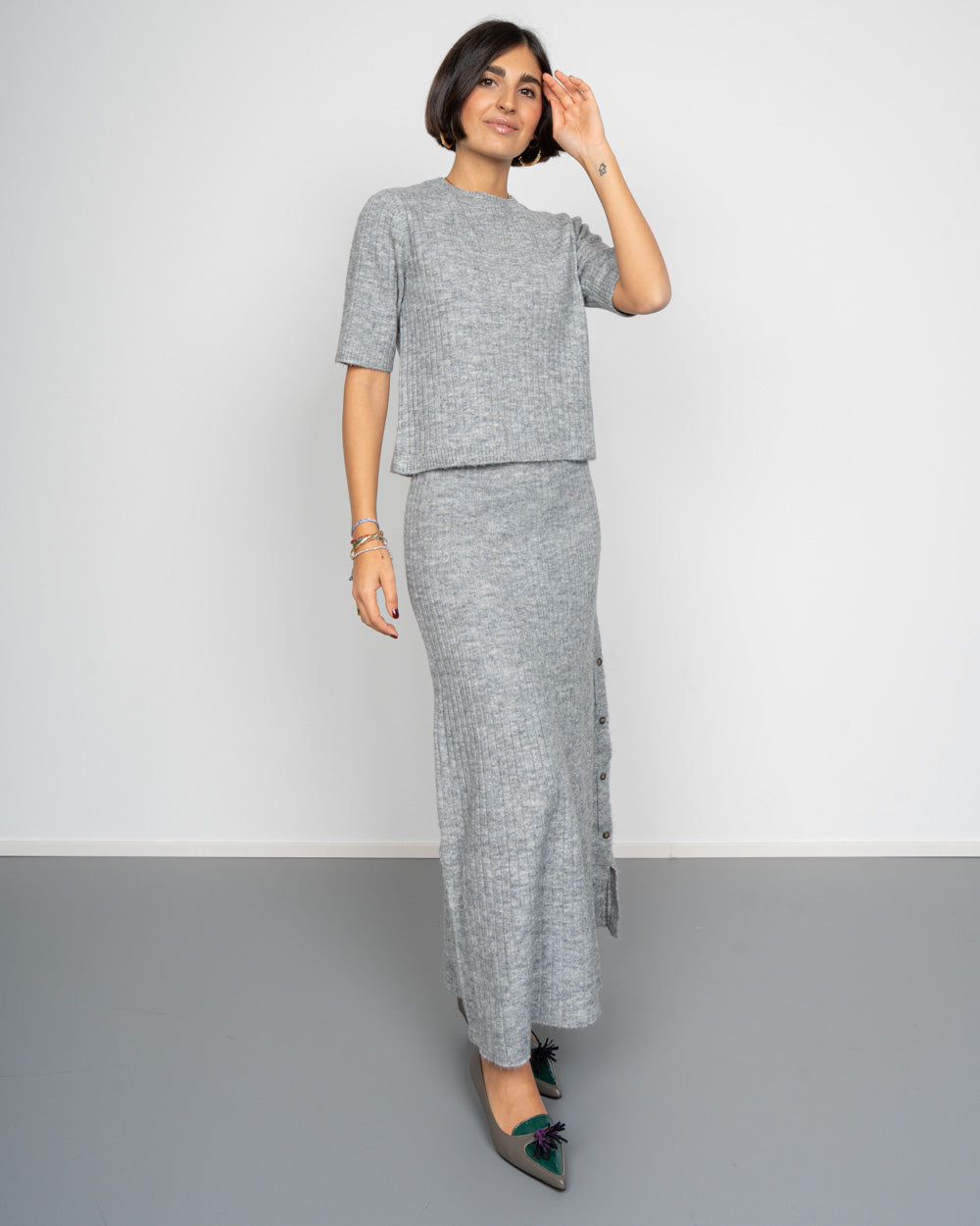 GONNA SALLY GRIGIO CHIARO