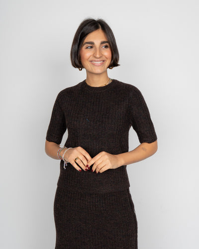 MAGLIONE SALLY CIOCCOLATO