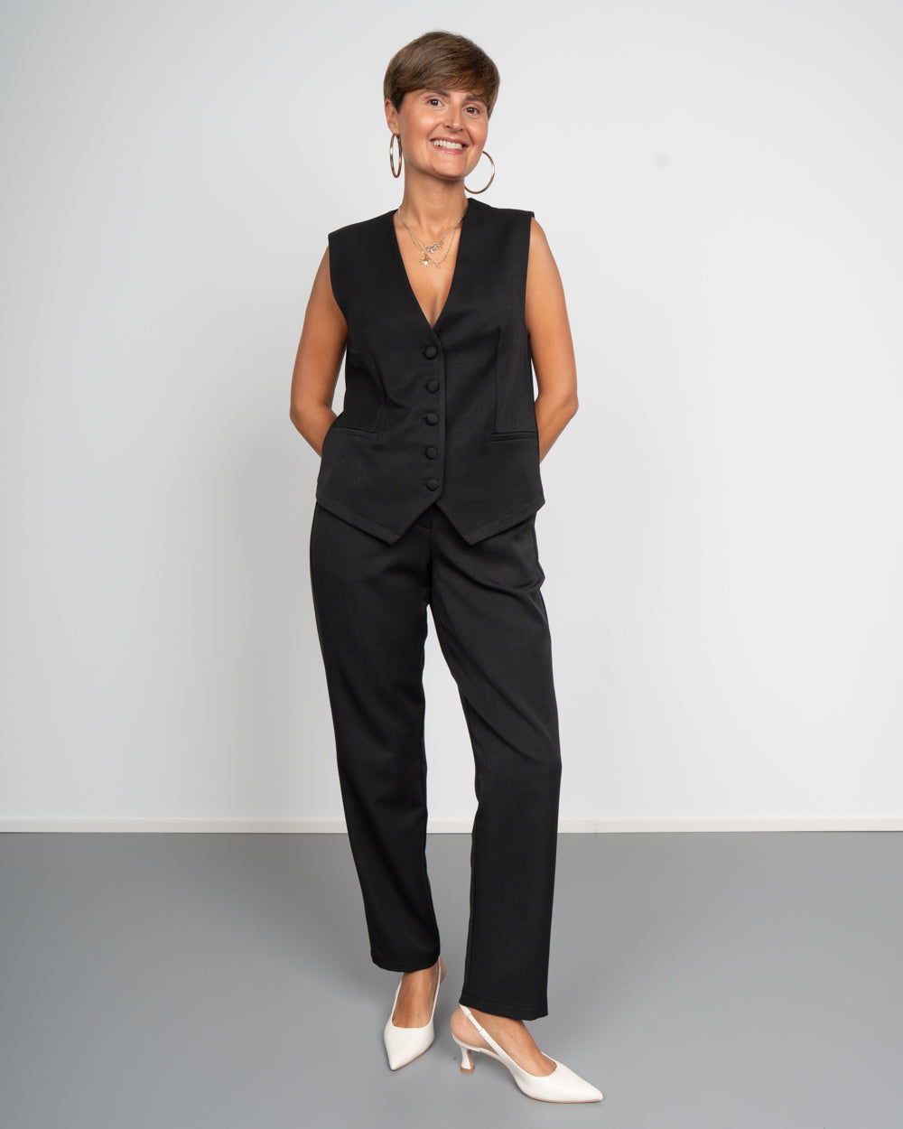 PANTALONE MARY NERO