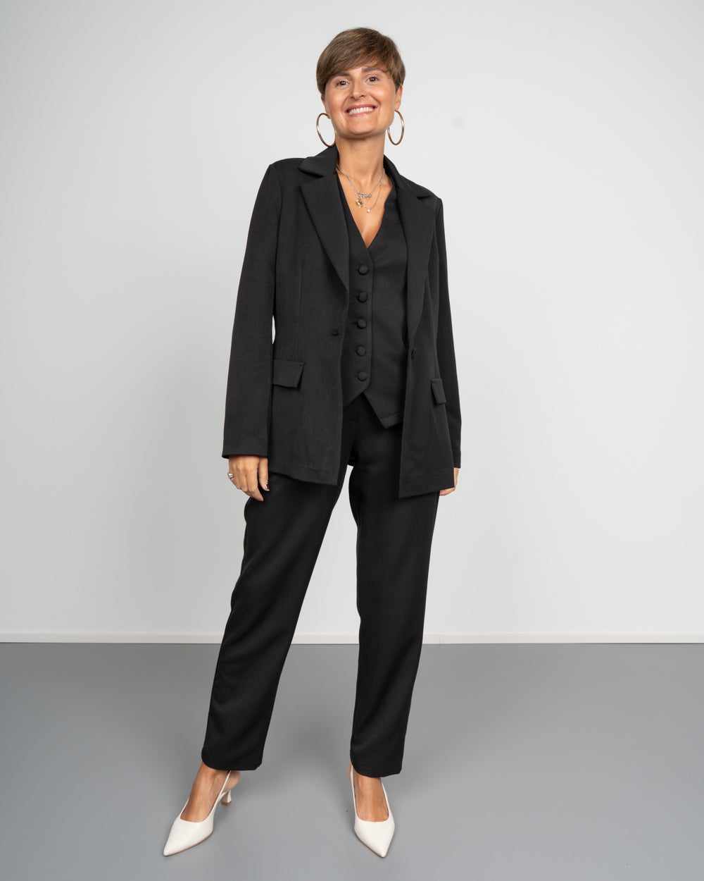 TAILLEUR BOX CAPRI NERO