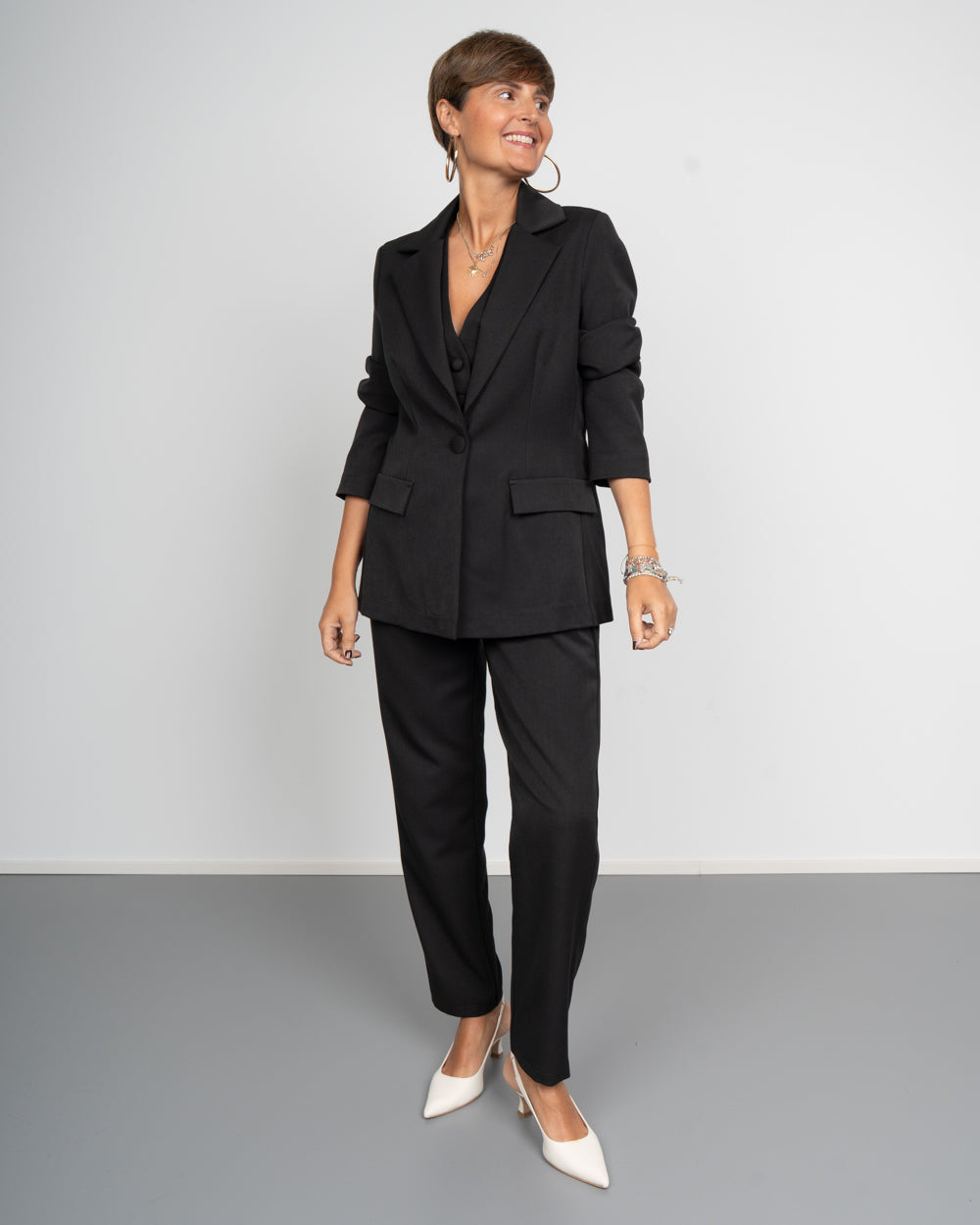 TAILLEUR BOX CAPRI NERO