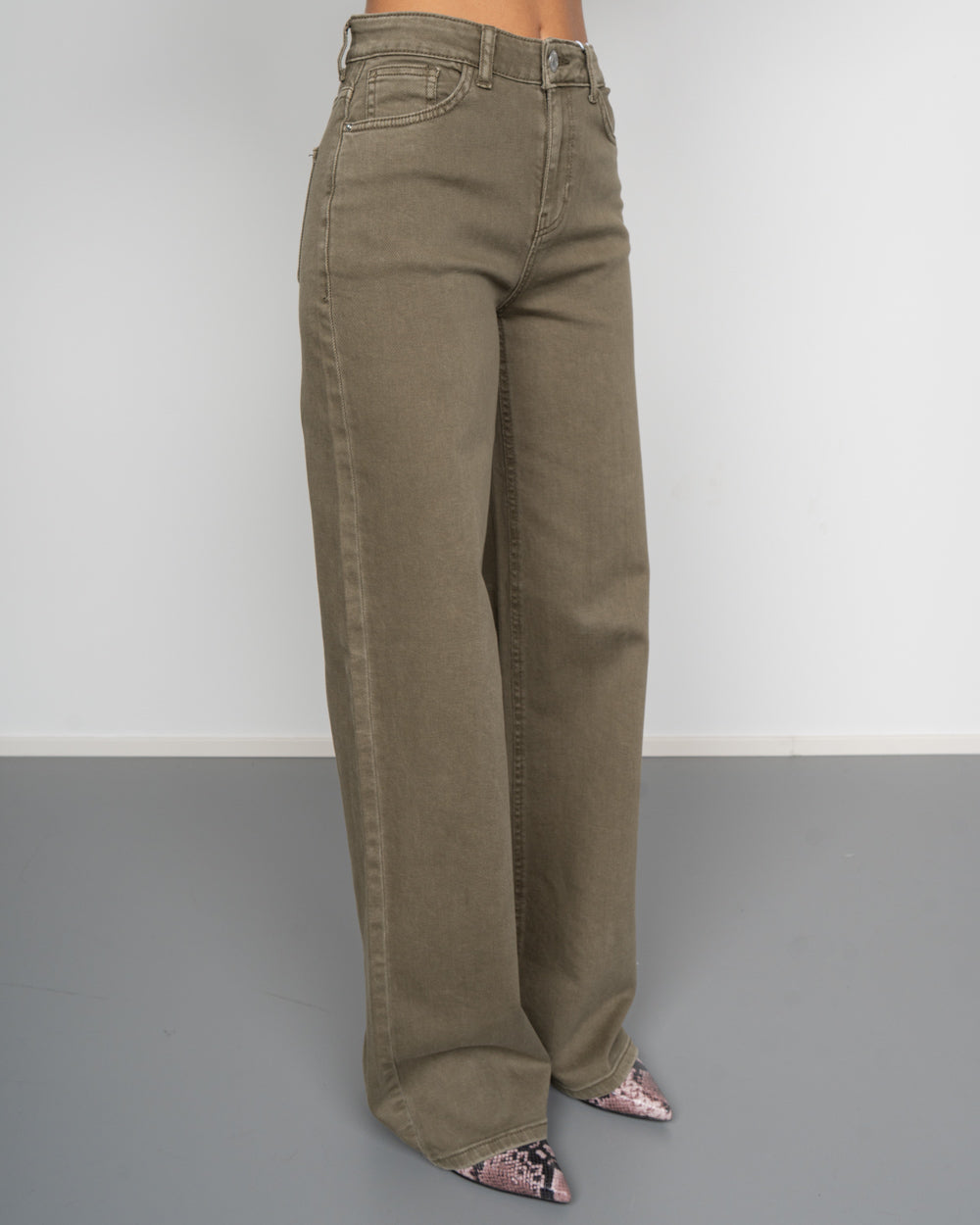 PANTALONE SILKE OLIVA