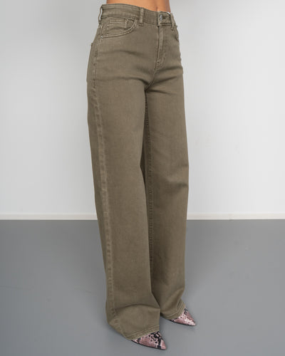 PANTALONE SILKE OLIVA