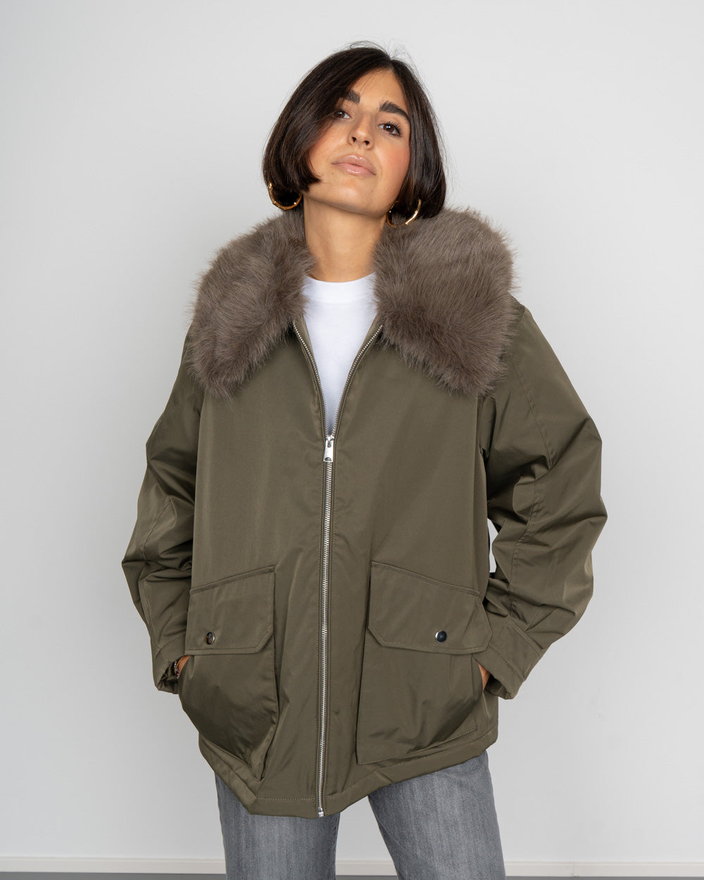 GIUBBINO SEOUL VERDE MILITARE