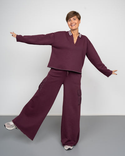 PANTALONE FEDE BORDEAUX