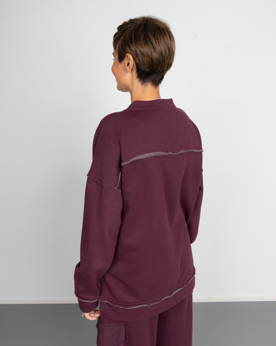 FELPA FEDRA BORDEAUX