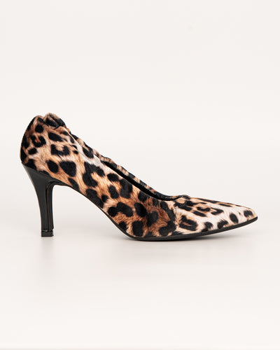 DECOLLETE LULU' 7 TIGRE/NERO