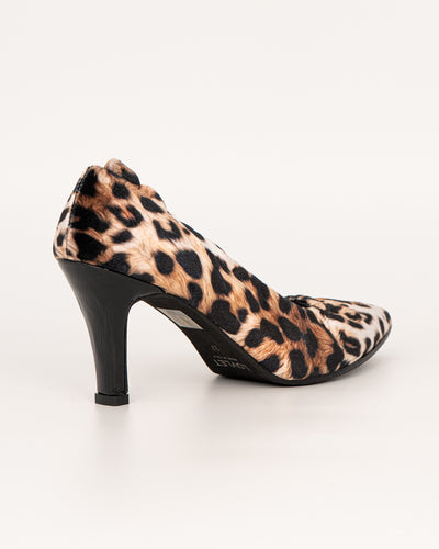 DECOLLETE LULU' 7 TIGRE/NERO