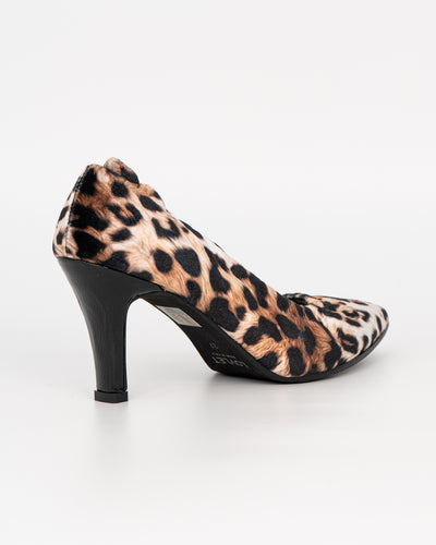 DECOLLETE LULU' 7 TIGRE/NERO
