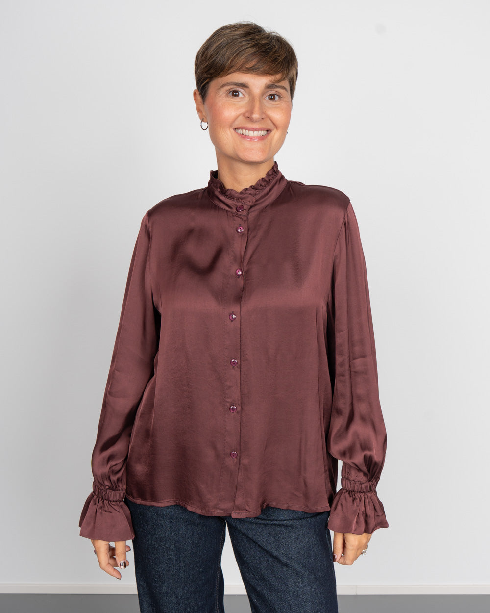CAMICIA BELLA BORDEAUX 1