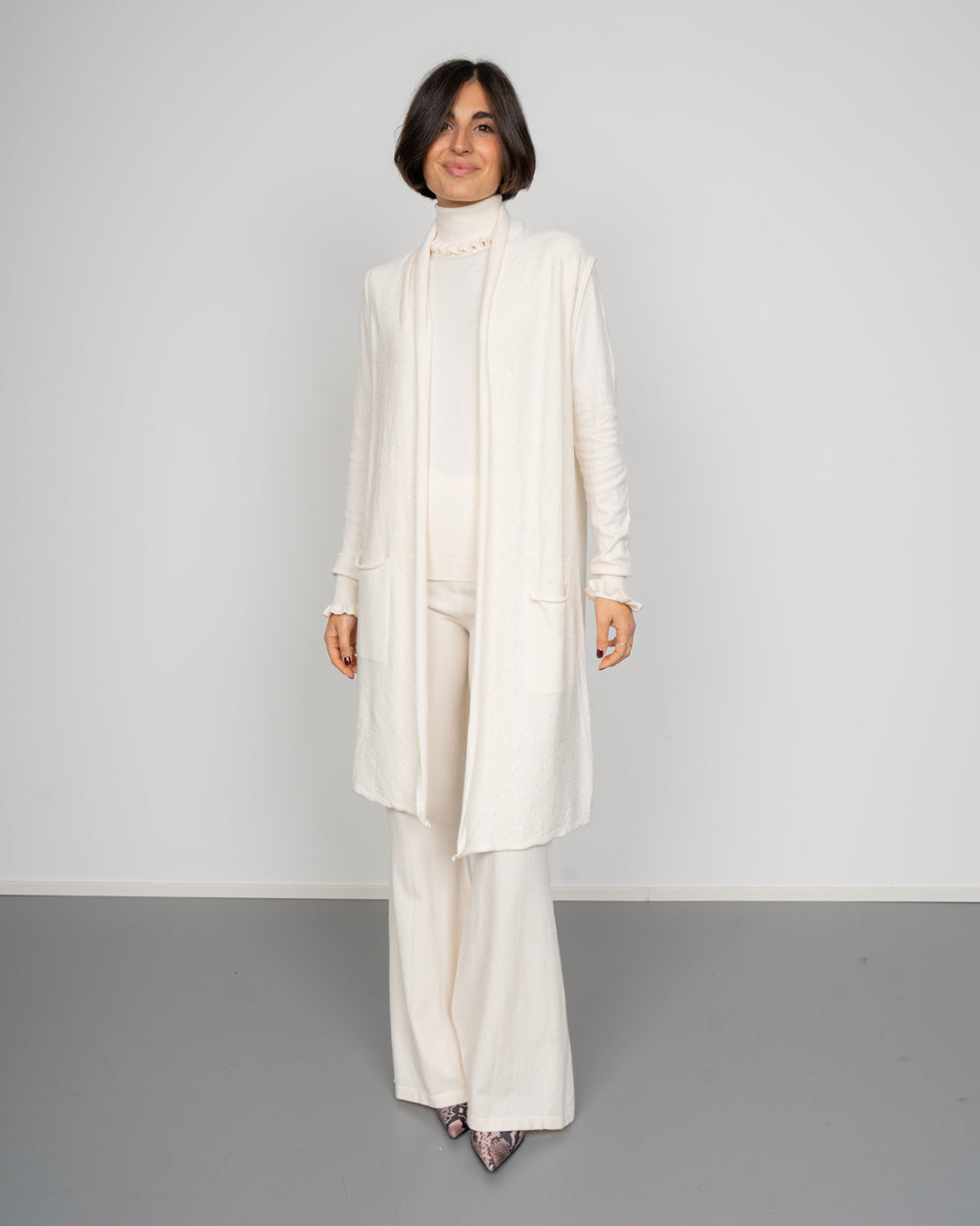 GILET FIORENZA PANNA