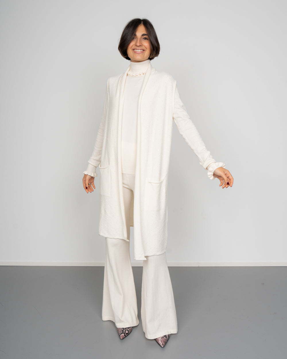 GILET FIORENZA PANNA