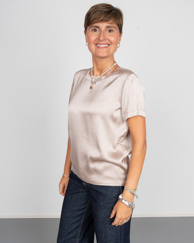 BLUSA BEATRICE SETA