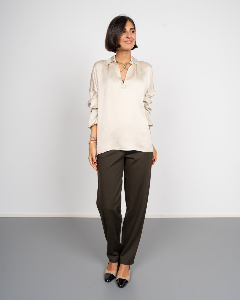 PANTALONE ADRY VERDE MILITARE