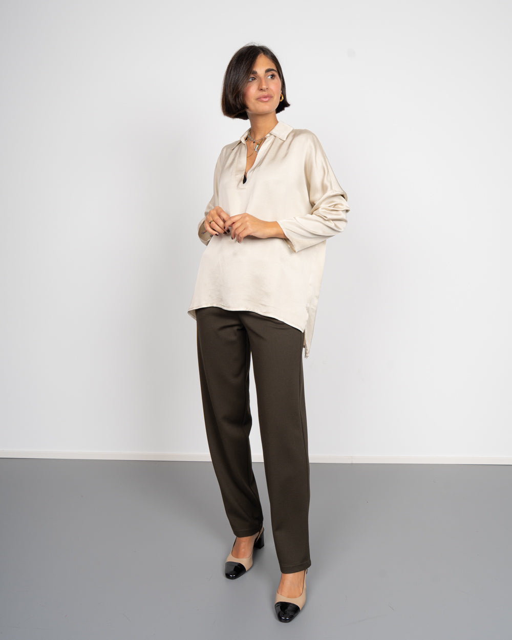 PANTALONE ADRY VERDE MILITARE