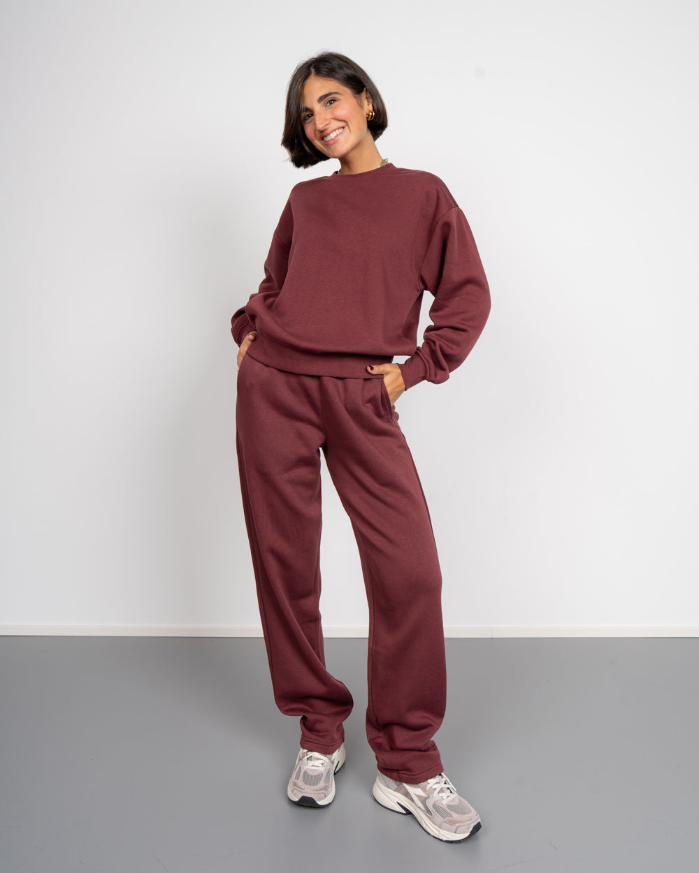 PANTALONE CHILLI BORDEAUX