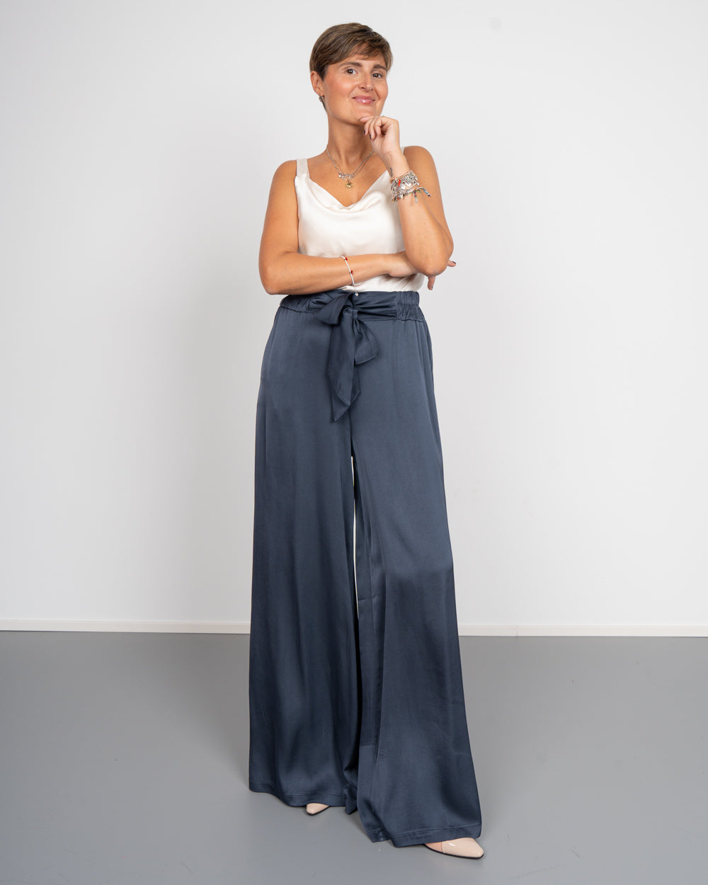 PANTALONE FERNANDA BLU 2