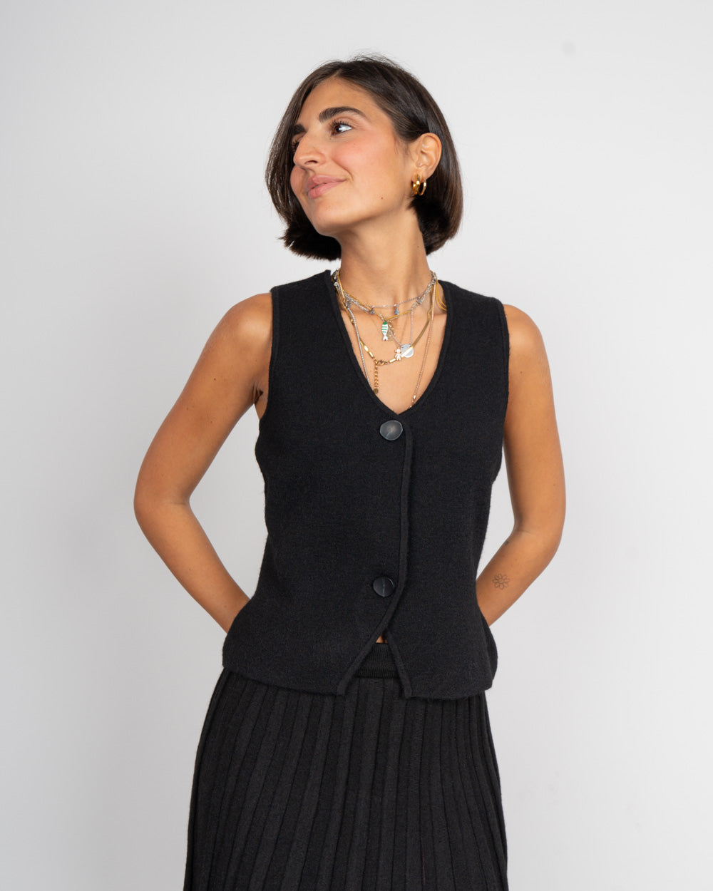 GILET BRISA NERO
