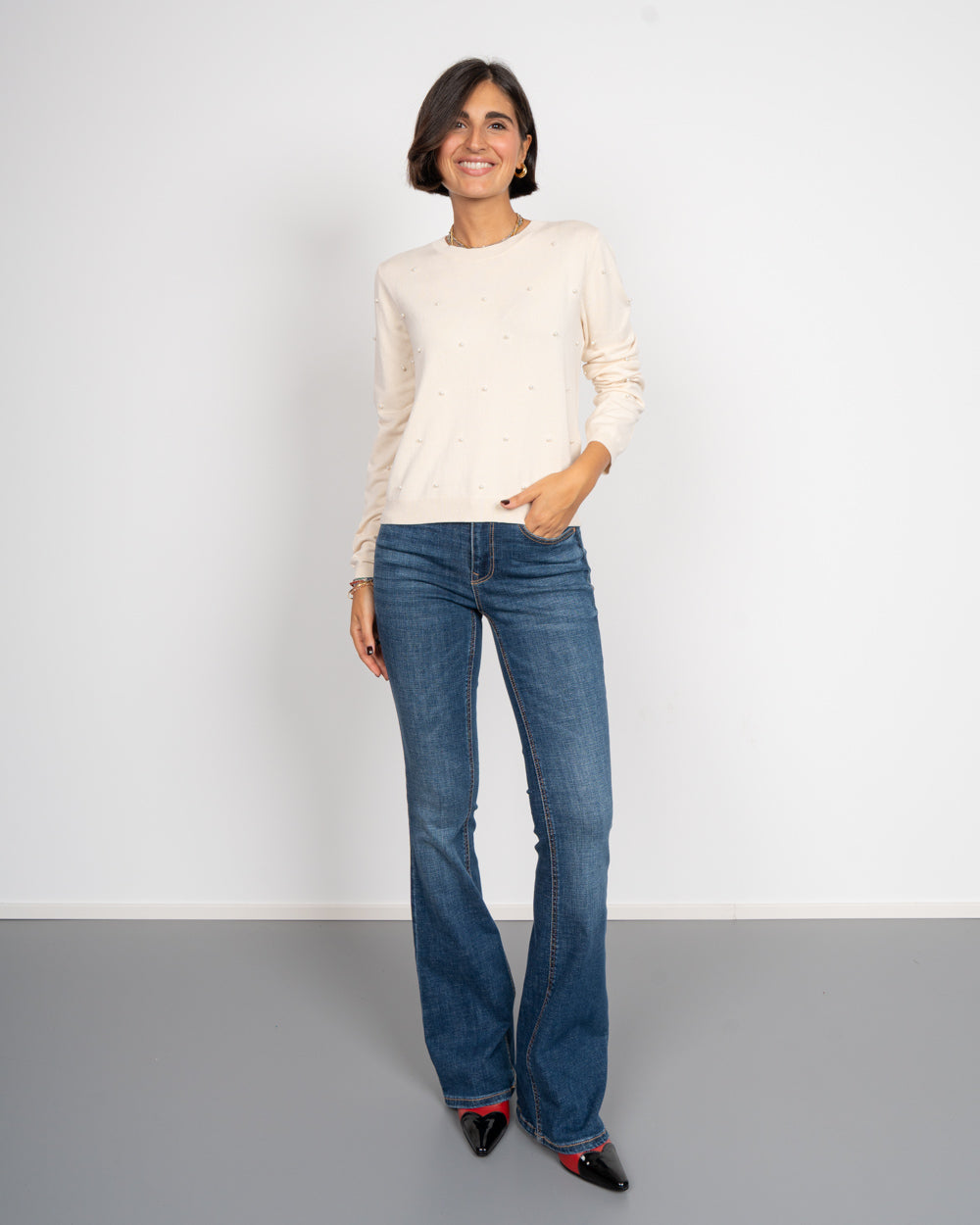 JEANS FLASH 31 BLU SCURO